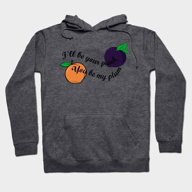 Peaches & Plums Hoodie by MermaidsAndMagic